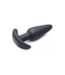 XR Brands Vibrierender Silikon-Buttplug 9 cm mit Fernbedienung und 21 Mustern