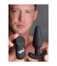XR Brands Vibrierender Silikon-Buttplug 9 cm mit Fernbedienung und 21 Mustern