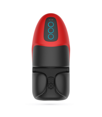 Crushious Pancho Oplaadbare Siliconen Masturbator - 10 Vibratiestanden en Comfort