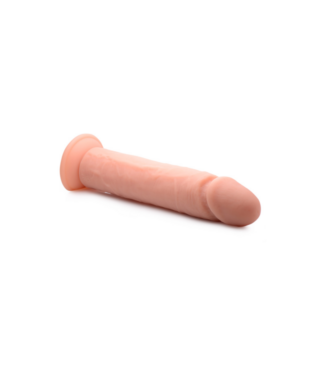 Curve Toys Vibrierender Dildo aus Bio-Skin-Silikon mit Fernbedienung und Saugnapf