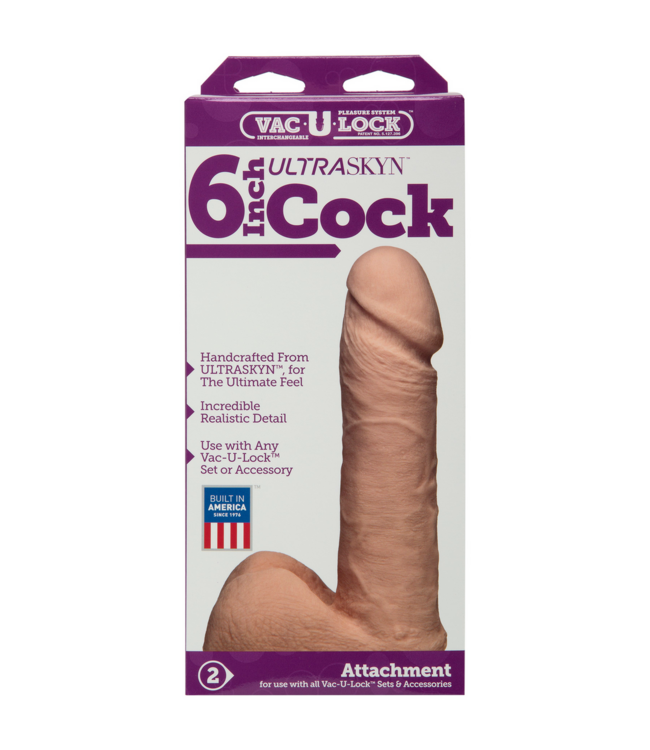 Doc Johnson Realistische UR3 Dildo 18 cm - Levensgetrouwe Ervaring & Veilig in Gebruik