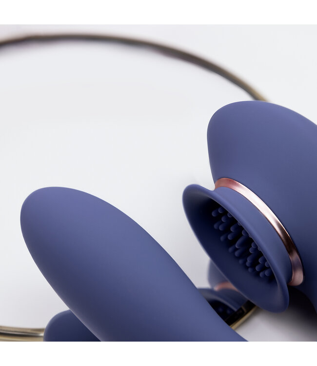 Innovation Twitch 3 Vibrator – Blauw Oplaadbaar Speeltje met Intense Clitorale Stimulatie
