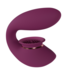 Innovation TWITCH 3 Innovatieve Oplaadbare Vibrator met Zuignap – Luxe Bordeauxrood