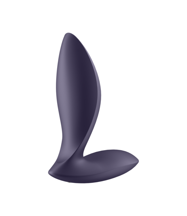 Satisfyer Bluetooth Anale Vibrator - Diepe Trillingen en Waterdichte Power Plug 11,25 cm