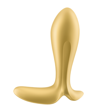 Satisfyer Intensity Plug Goud 11,25 cm - Ergonomisch, Bluetooth, Intense Anale Genot