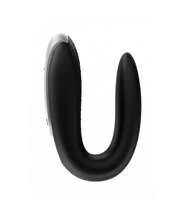 Satisfyer Satisfyer Double Fun – Doppelter Vergnügen Partner-Vibrator Schwarz