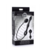 XR Brands Aufblasbarer Silikon-Analplug mit Penis- und Hodenring, 22 cm