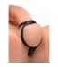 XR Brands De Devil's Rattle: Opblaasbare Siliconen Anale Plug met Flex Ring voor Genot