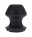 Doc Johnson Kum Keeper Flexibel Zwart 8,89 cm – Comfortabele Siliconen Grommet Plug