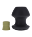 Doc Johnson Kum Keeper Flexibel Zwart 8,89 cm – Comfortabele Siliconen Grommet Plug
