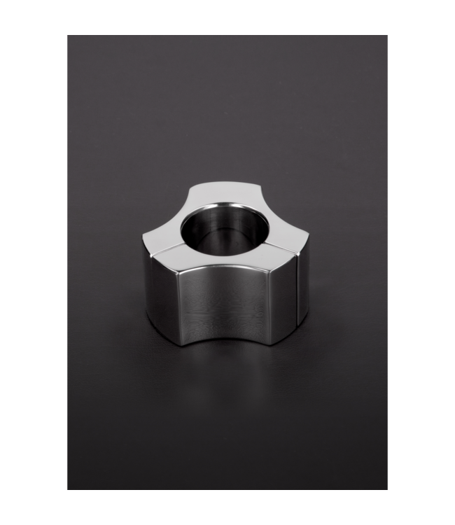 Steel by Shots Deluxe Magnetischer Edelstahl-Eierdehner für Komfort und Stil
