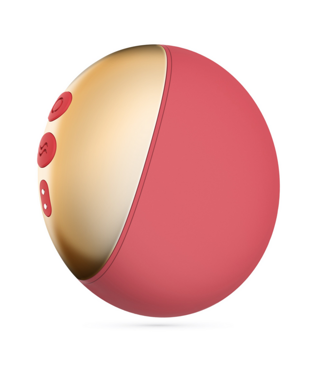 Crushious Arcane Red Couples Vibrator - Powerful, Discreet, 10 Vibration Modes