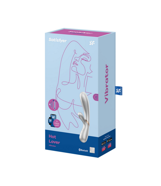 Satisfyer Satisfyer HOT LOVER: Verwarmde Dual-Stim Vibrator voor Ongekend Genot