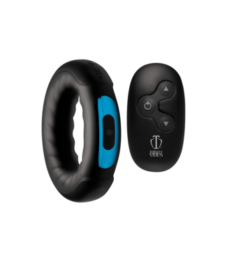 XR Brands Remote-Controlled Silicone Cock Ring & Adjustable Dildo for Ultimate Pleasure