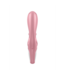 Satisfyer Hug Me Rabbit Vibrator – Pink, App-Controlled with Tongue Stimulation