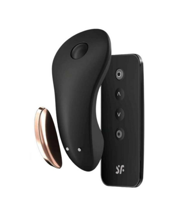 Satisfyer Little Secret Pantyvibrator Zwart | Waterdicht, Discreet en Ergonomisch