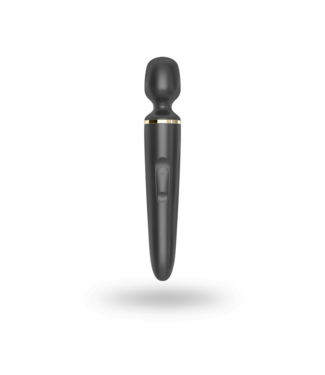 Satisfyer Wand-er Woman Black & Gold Vibrator - Powerful Therapeutic Massager