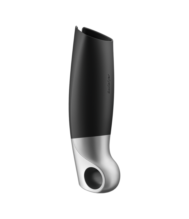 Satisfyer Power Masturbator Schwarz | Flexible Stimulation über Satisfyer App