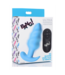 XR Brands BANG Toy Vibrierender Silikon-Swirl-Analplug mit Fernbedienung, 21 Modi