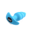 XR Brands BANG Toy Vibrierender Silikon-Swirl-Analplug mit Fernbedienung, 21 Modi