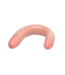 XR Brands Realistische Dubbele Dildo 44,4 cm - Vleeskleurig voor Onvergetelijke Sensaties