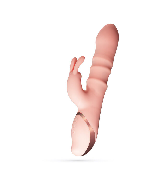 Crushious Verwen jezelf met de Ringlord Rabbit Vibrator – 3 Ringen, 10 Modi!