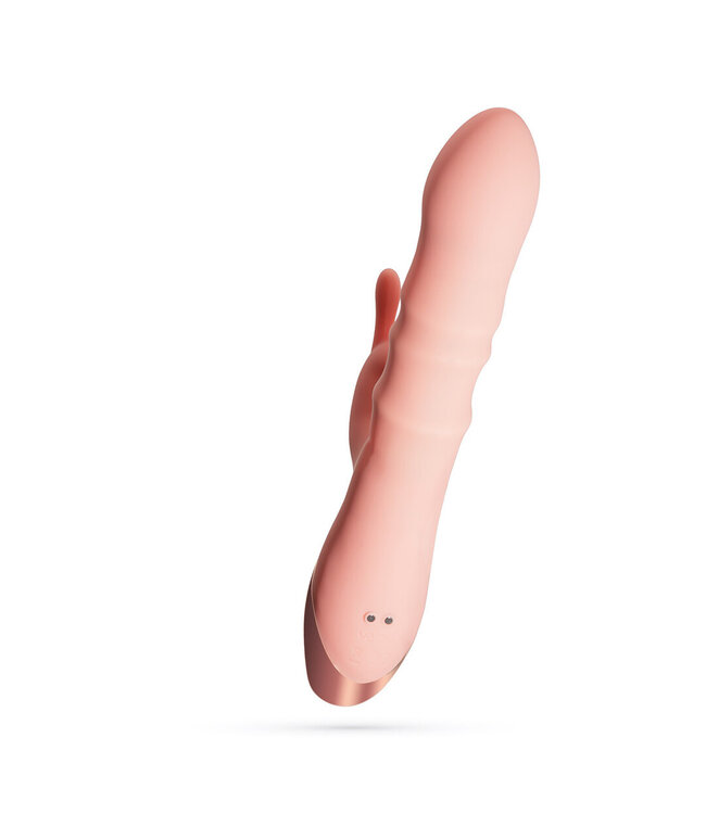 Crushious Verwen jezelf met de Ringlord Rabbit Vibrator – 3 Ringen, 10 Modi!