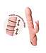 Crushious Ringlord Rabbit-Vibrator Rosa | 3 Ringe, 10 Modi, wasserfest, USB-Aufladung