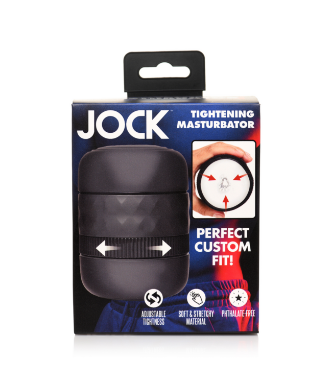 Curve Toys Intense Verstevigende Masturbator Zwart | 6 Strakkingsinstellingen & Textuur