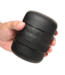 Curve Toys Verstellbarer TPE Masturbator Schwarz mit 6 Straffungsstufen