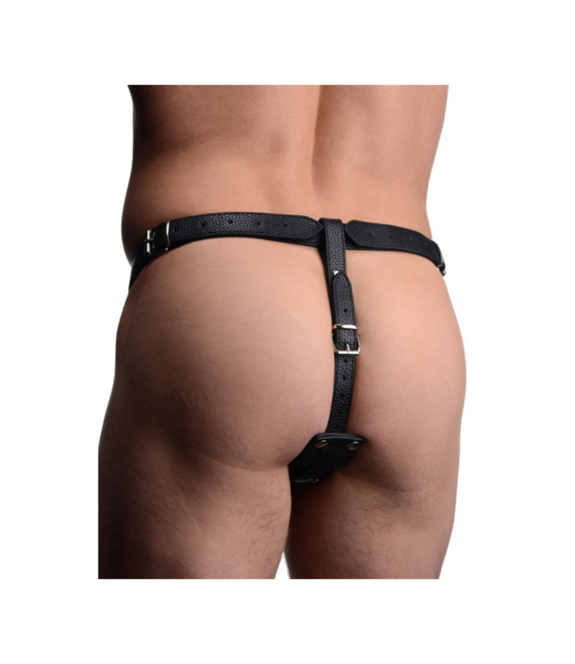 XR Brands Intens Herenharnas met Siliconen Buttplug 12cm | Voor Spannende Sensaties