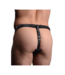 XR Brands Ultimate Men's Harness with Silicone Butt Plug & Metal Cock Ring