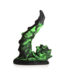 XR Brands Glowzilla Curved Dildo - 19.8cm Glow-in-the-Dark Pleasure Intense
