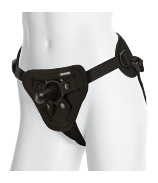 Doc Johnson Platinum Supreme Adjustable Harness with Plug - Comfort & Power