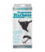 Doc Johnson Zwart Neopreen Supreme Harnas met Plug – Verstelbaar, Comfortabel & Sterk