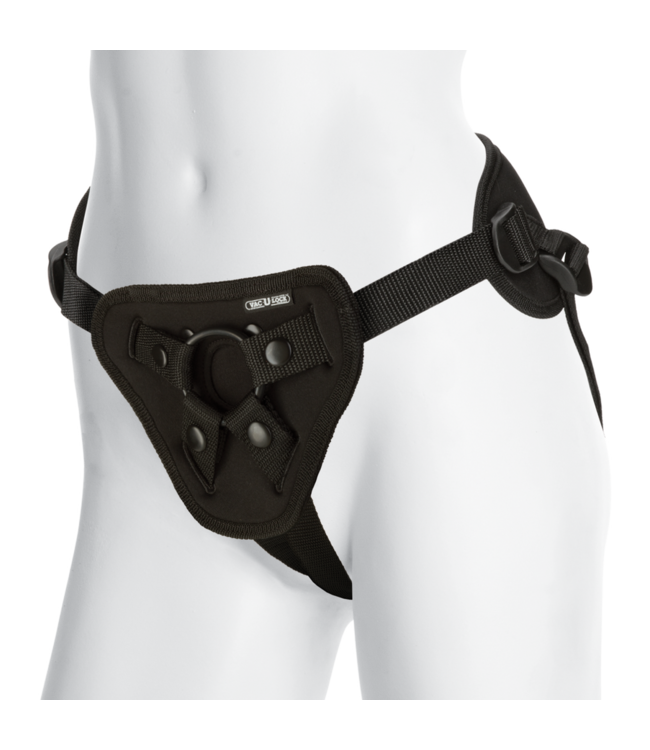 Doc Johnson Platinum Supreme Adjustable Harness with Plug - Comfort & Power