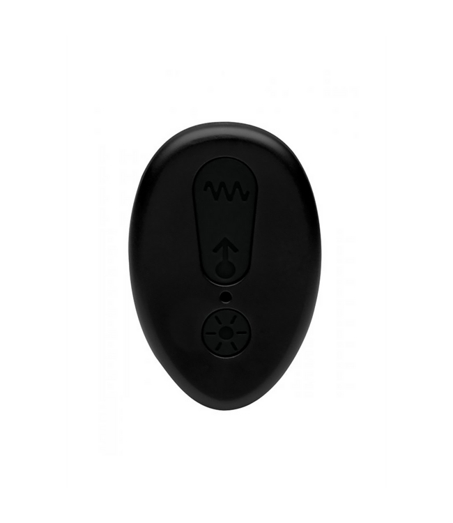 XR Brands Remote-Controlled Silicone Prostate Stimulator with Heat and Vibration
