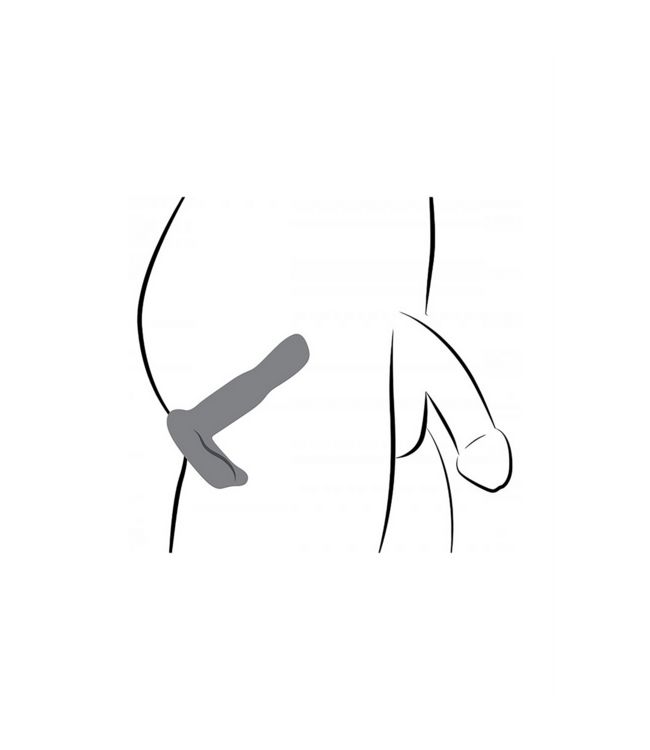 XR Brands Remote-Controlled Silicone Prostate Stimulator with Heat and Vibration