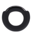 Doc Johnson Pinch Zero Ring Zwart - Comfortabele Stalen Ring voor Maximale Prestaties