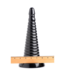 XR Brands Giant Ribbed Anal Cone 29 cm Schwarz – Sanfte Dehnung für Anfänger