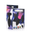XR Brands Verken de Sensatie: 9,3 cm Vibrerende LED Plug met Psychedelisch Lichtspel