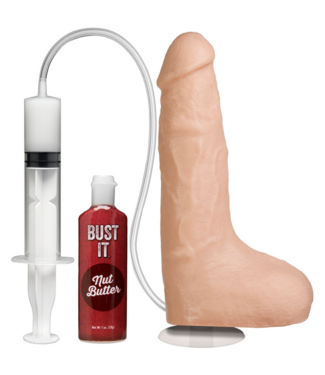 Doc Johnson Realistische Dildo met Nut Butter - 23,4 cm voor Ultiem Genot in Diverse Kleuren