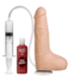 Doc Johnson Realistischer Squirting-Dildo 23,4 cm mit Saugnapf und Nut Butter