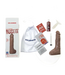 Doc Johnson Realistisch Squirting Dildo 23,4 cm met Romige Nut Butter - Veilig Plezier