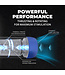 Pumped Vortex Suction Rotation Masturbator - Intense Pleasure in Metallic Blue