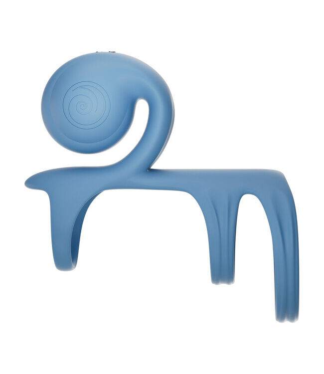 Snail Vibe JOVI ARC Snail Wedding Ring - Blue Haze, Ergonomic & Powerful Vibes