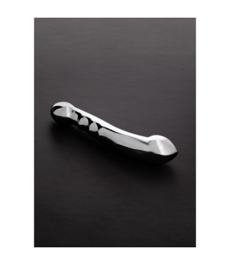 Steel by Shots Stijlvolle Elegante Dual Dildo 27 cm - Hoogwaardige Stalen Sensatie
