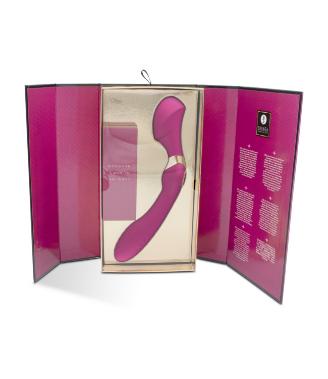 Shunga ZOA Vibrator Himbeere – Eleganz und Kraft für intensive Orgasmen