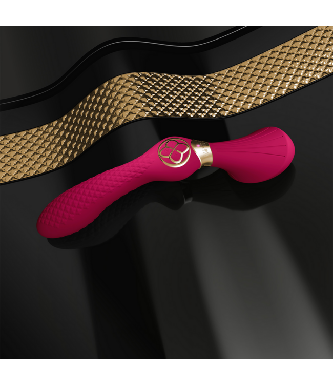 Shunga ZOA™ Framboos Vibrator - Luxueuze Kracht en Onvergetelijke Orgasmes voor Vrouwen