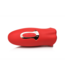 XR Brands Kiss and Tell Red: Compact Silicone Vibrator for Ultimate Pleasure